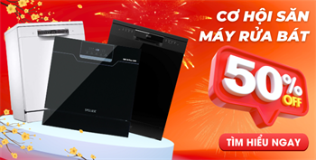 TOP Máy Rửa Bát Bán Chạy Nhất Giảm Giá Tháng 1