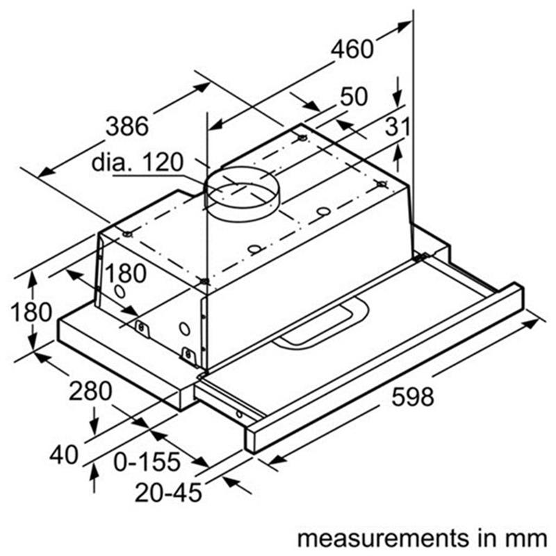 Máy Hút Mùi BOSCH HMH DFS067J50B