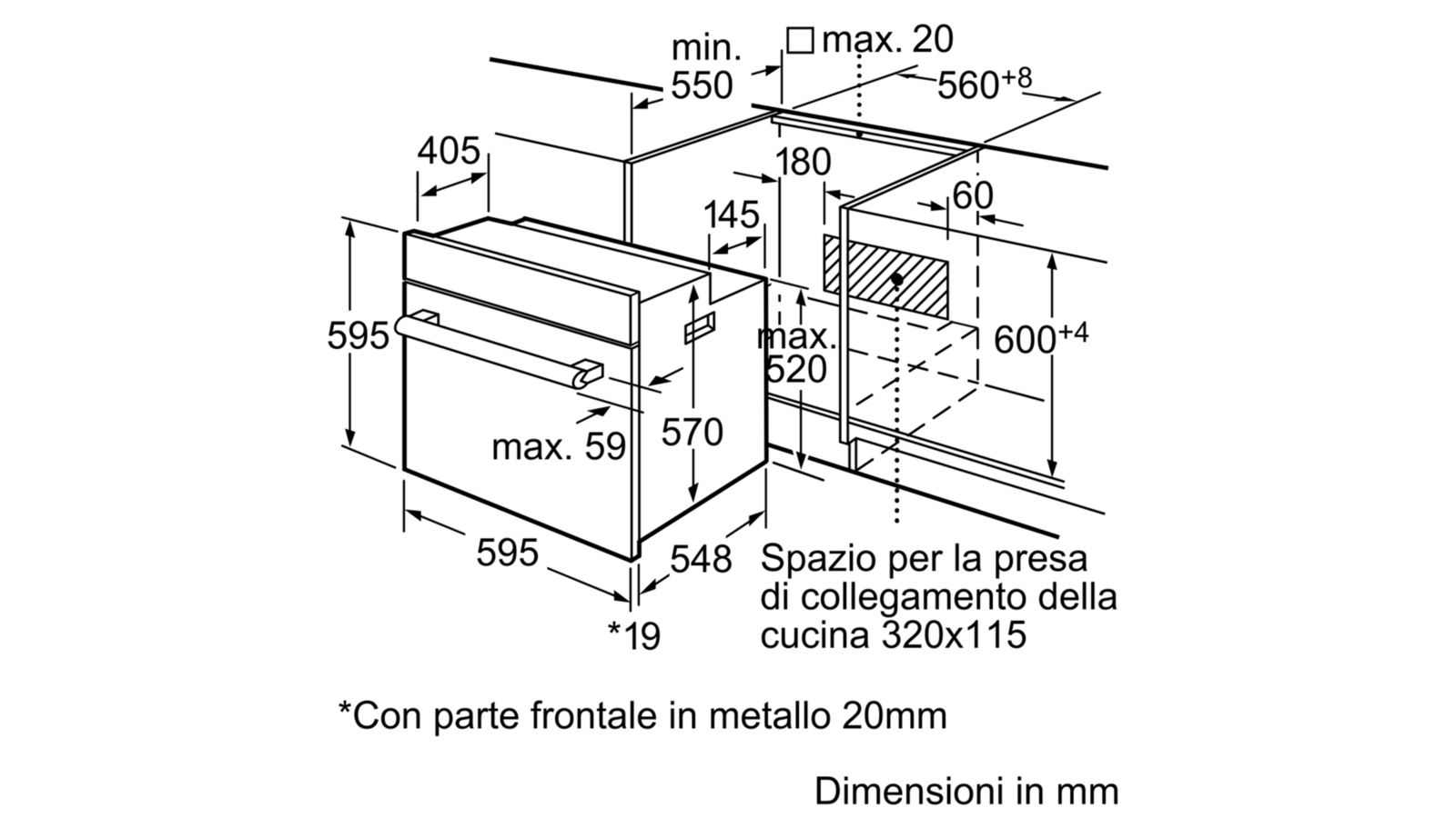 Lò nướng Bosch HMH.HBN331E4J