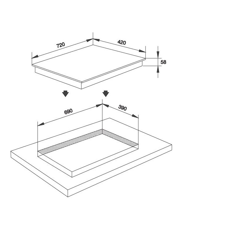 Bếp điện từ Malloca MIR 02