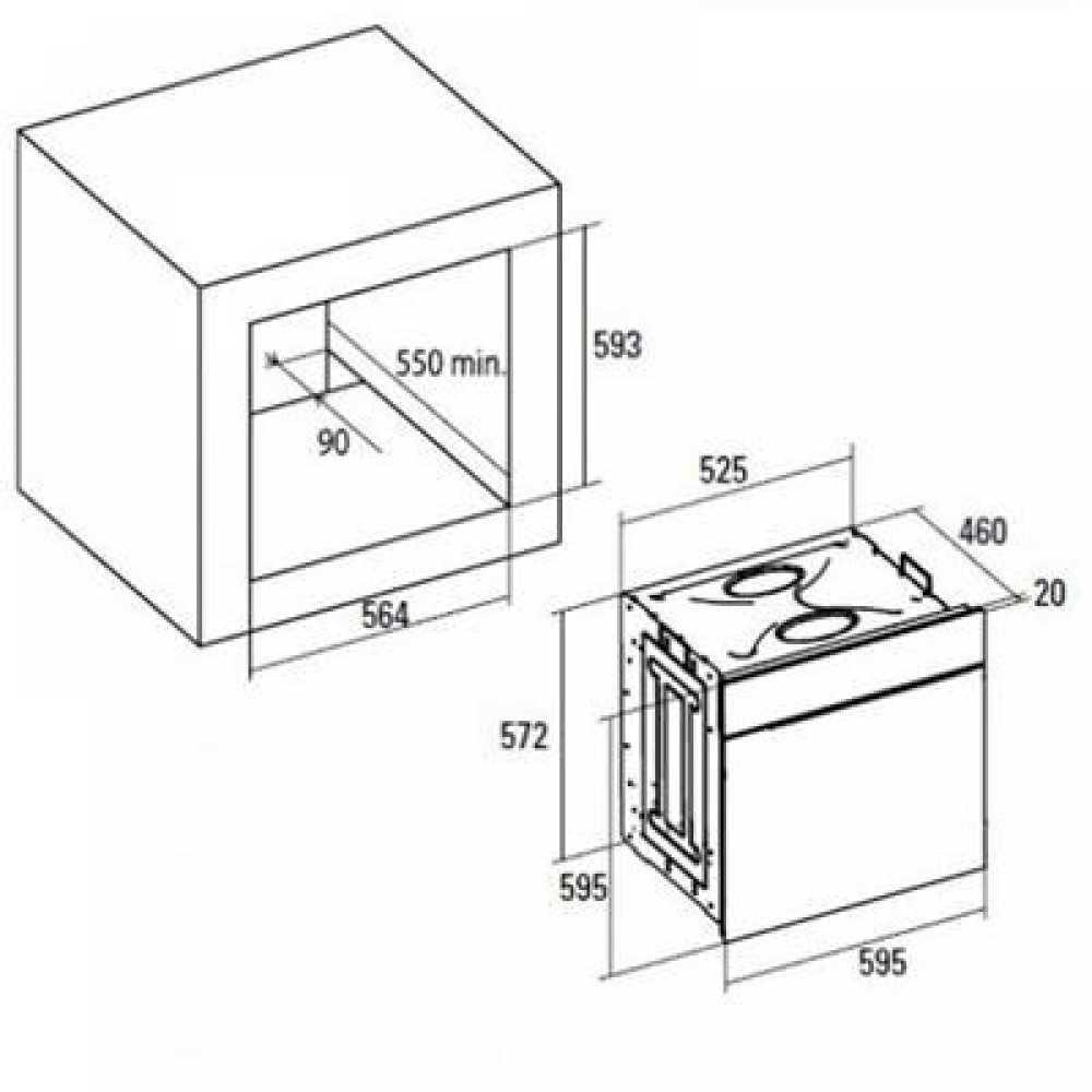 Lò nướng Cata CM 760 AS BK