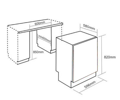 Máy rửa bát Faster FSBW-6441S