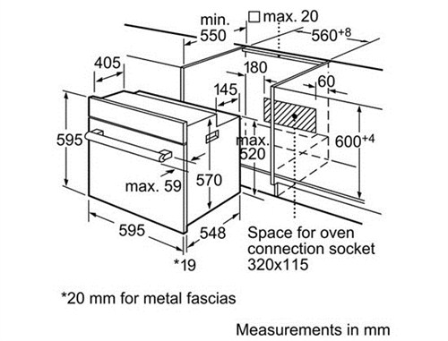 Lò nướng Bosch HBN211E2M