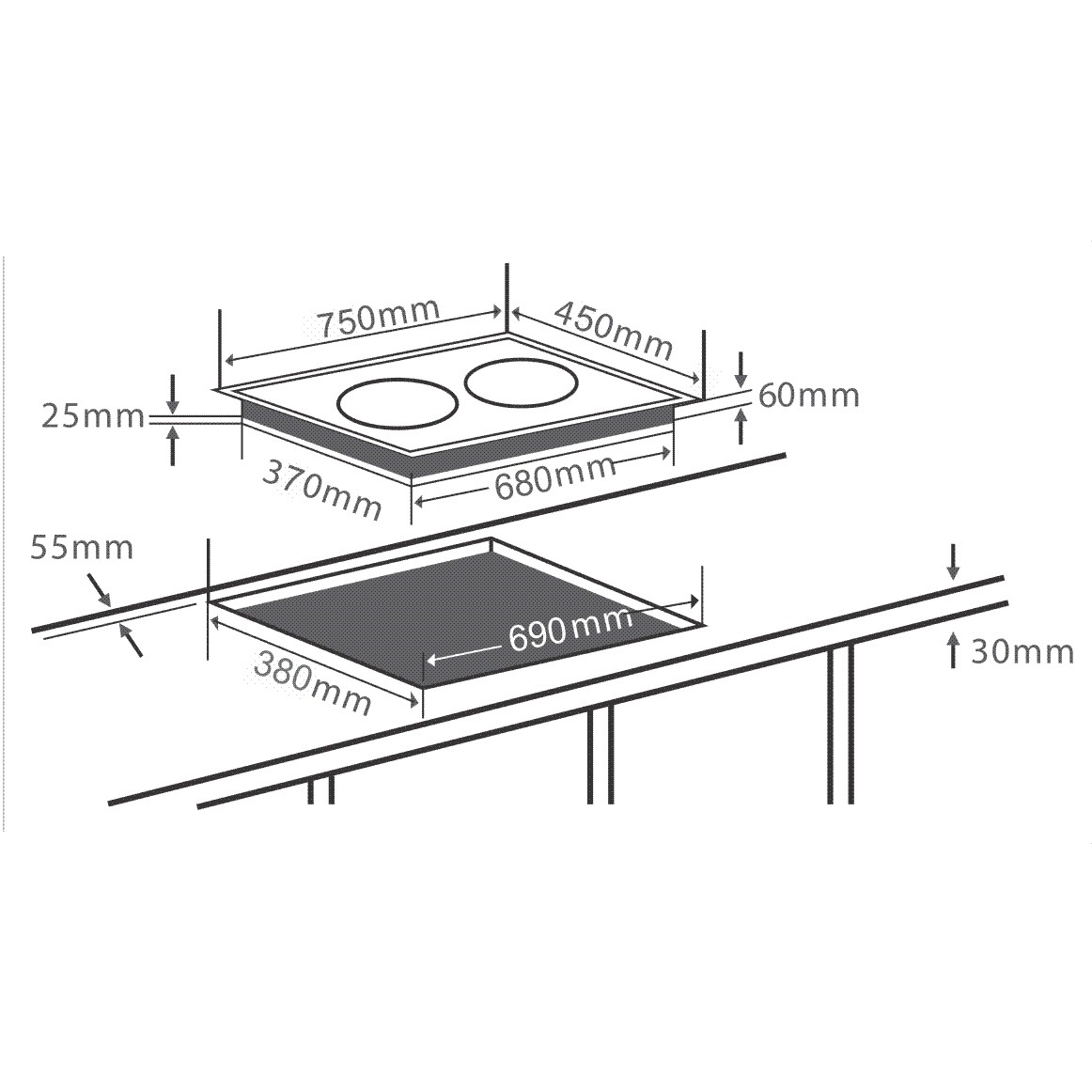 Bếp từ Chefs EH-DIH888S