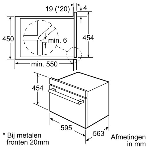 Lò vi sóng kèm lò nướng Bosch HBC84E663