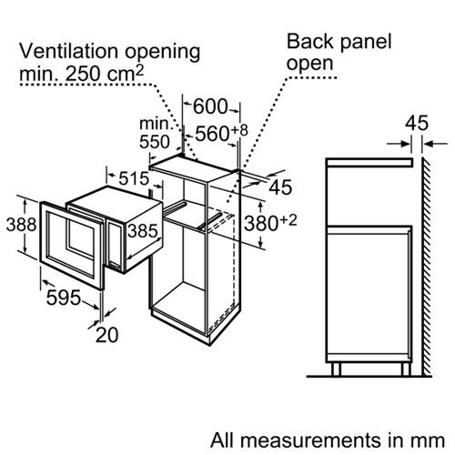 Lò vi sóng BOSCH HMT84G651