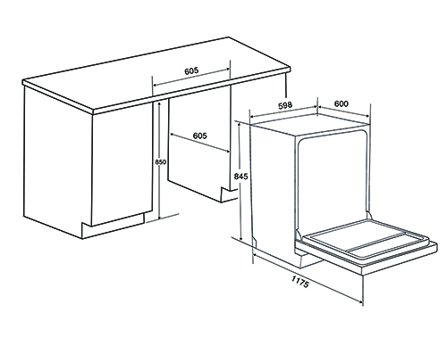 MÁY RỬA BÁT SPELIER SP-15 DW