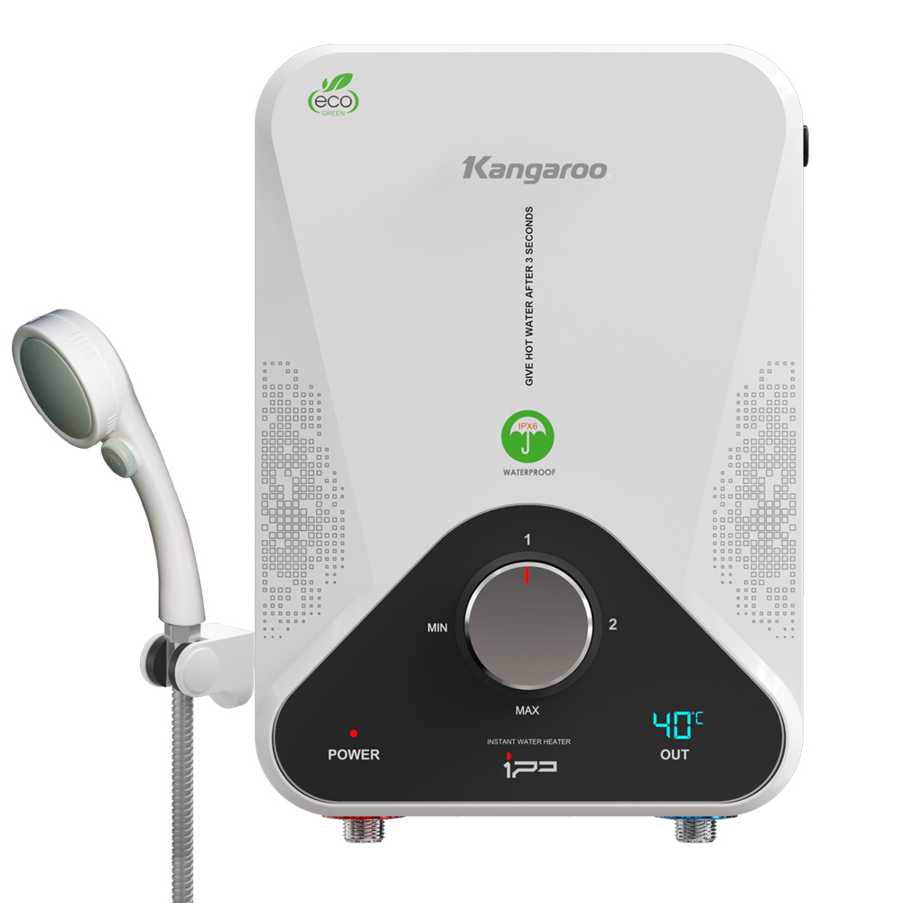 Bình nước nóng hồng ngoại xa Kangaroo KG588W