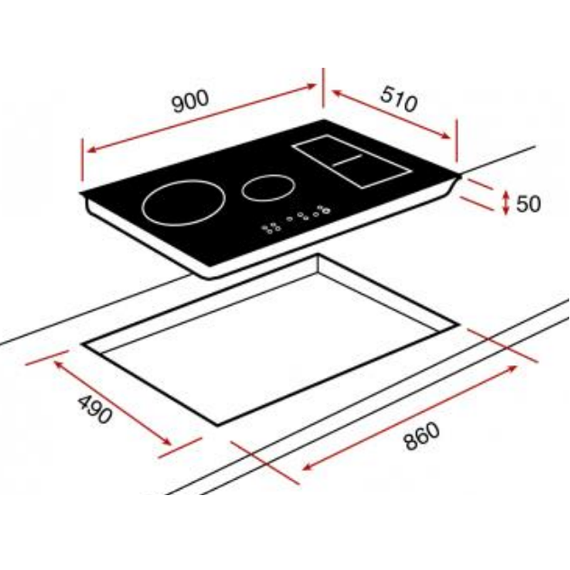 Bếp điện từ Teka IRS 943