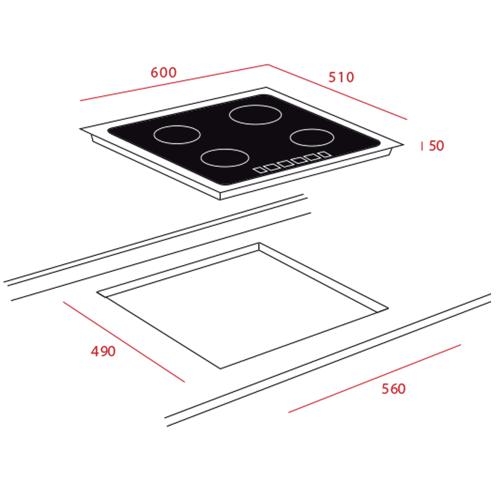 Bếp từ TEKA IRS 641