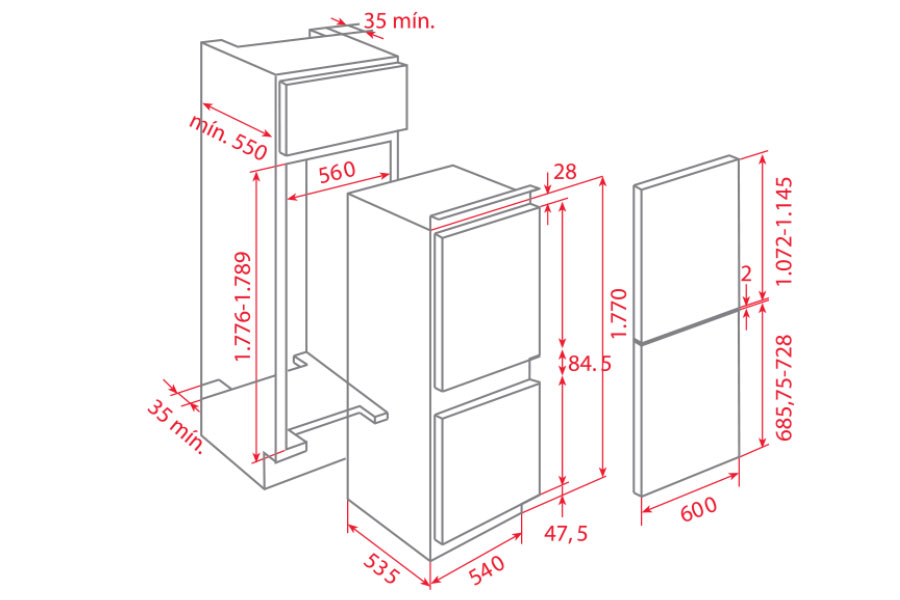 Tủ Lạnh TEKA CI2 350